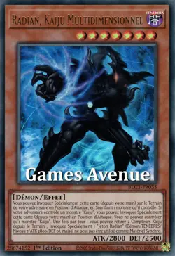 Yu-Gi-Oh ! Radian, Kaiju Multidimensionnel BLC1-FR035 (Titre Dore/V.1) VF/ULTRA - Image 1