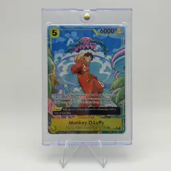 Monkey.D.Luffy (TR) OP07-109 Two Legends Foil Super Rare Treasure Rare Alternate - Image 1