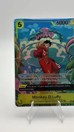 Monkey.D.Luffy (TR) OP07-109 Two Legends Foil Super Rare Treasure Rare Alternate - Image 2