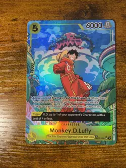 Monkey.D.Luffy (TR) OP07-109 Two Legends Foil English - Image 1