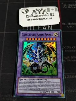 ULTIMATE AXON KICKER - 1ST ED SUPER RARE LP DREV-EN039 YUGIOH ITALIAN NICE! - Image 1