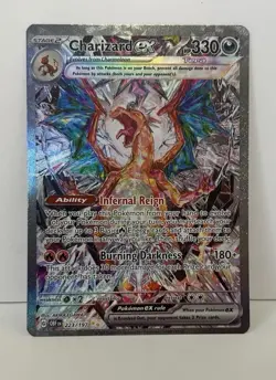 Charizard EX 223/197 Obsidian Flames Special Illustration Rare Pokemon TCG NM - Image 1