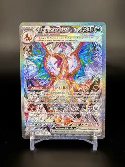 Charizard ex - 223/197 - SIR Obsidian Flames Pokemon TCG Card NM - Image 1