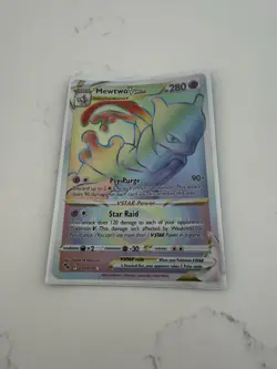 Pokemon TCG Mewtwo Vstar Pokemon Go 079/078 Holo Secret Rare - Image 1