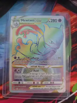 Mewtwo VSTAR (Secret) 079/078 Pokemon GO Holo - Image 1