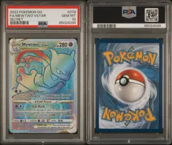 Mewtwo VSTAR (Secret) 079/078 Pokemon GO Holo PSA 10 - Image 1