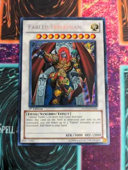 Yu-Gi-Oh! Fabled Leviathan HA03-EN026 1st Edition Secret Rare MP - Image 1
