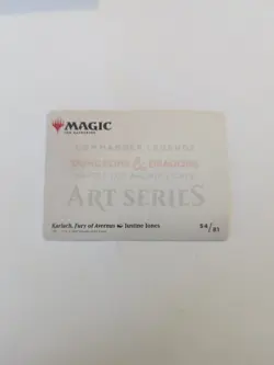 Karlach, Fury of Avernus Art Card (54/81) Gold Signature Art Series - Image 2
