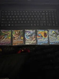 Pokemon Card Lot Of 5 V Cards - Celebrations Fusion Strike Champions Path NM - Image 1