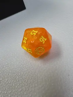 MTG Magic The Gathering D20 SPINDOWN LIFE DICE (DIE) Spiderman - Image 1