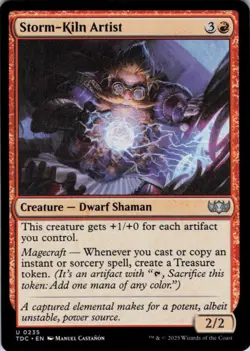 Storm-Kiln Artist - Commander: Tarkir: Dragonstorm - 235 NM - Image 1