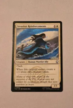MTG Avatar TLA U 0024 Invasion Reinforcements - Image 1