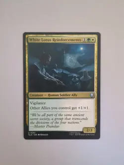 MTG Avatar TLA U 0251 White Lotus Reinforcements - Image 1