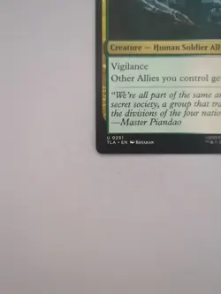 MTG Avatar TLA U 0251 White Lotus Reinforcements - Image 4