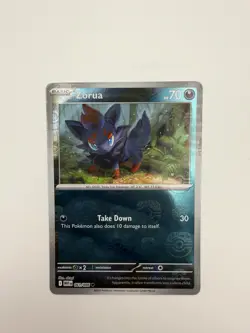 Pokemon Zorua 061/086 Sv: White Flare Master Ball Pattern Holo - Image 1