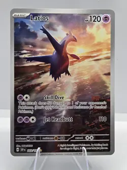 Latios 203/191 Holo Pokemon Surging Sparks Illustration Near Mint Condition - Image 1
