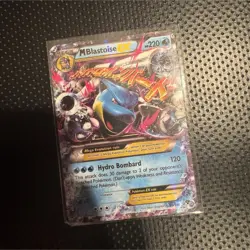 M Blastoise EX 22/108 Evolutions Ultra Rare Holo Mega Pokemon TCG English - Image 1