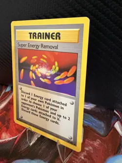 1999 Pokemon Base Set Super Energy Removal 79/102 Trainer WOTC LP - Image 2