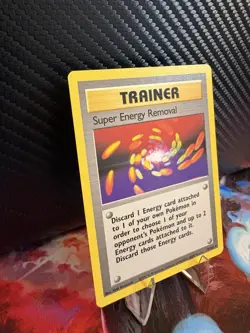 1999 Pokemon Base Set Super Energy Removal 79/102 Trainer WOTC LP - Image 3