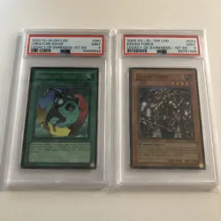 2003 Yu-Gi-Oh! Creature Swap & Exiled Force LOD 1st Edition Ultra PSA 9 - Image 1