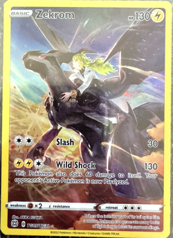 Pokemon TCG *Zekrom TG05/TG30* *Brilliant Stars Trainer Gallery Full Art Holo* - Image 1