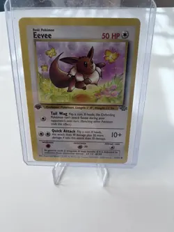 [NM] 1999 Pokemon Jungle Eevee 1st Edition #51/64 Common - Image 2