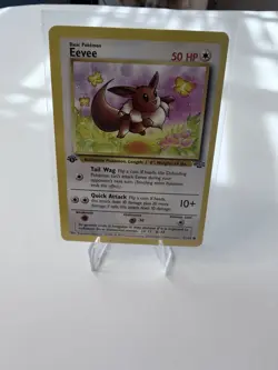 [NM] 1999 Pokemon Jungle Eevee 1st Edition #51/64 Common - Image 4