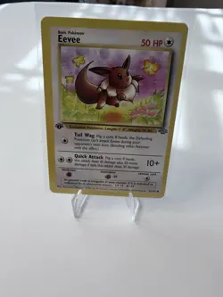 [NM] 1999 Pokemon Jungle Eevee 1st Edition #51/64 Common - Image 5