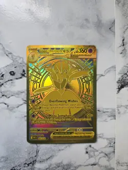 Pokemon Mega Evolutions Mega Gardevoir EX 187/132 Mega Hyper Rare Gold English - Image 1