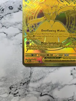 Pokemon Mega Evolutions Mega Gardevoir EX 187/132 Mega Hyper Rare Gold English - Image 5