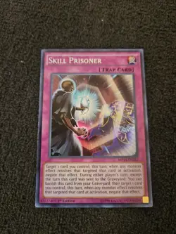 Yu-Gi-Oh! SUPER RARE HOLO CARD SKILL PRISONER MP14-EN237 1ST - Image 1