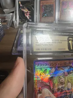 2025 YU-GI-OH! RUSH DUEL JPN RD/5THS 5TH DARK MAGICIAN GIRL CGC PRISTINE 10 - Image 4
