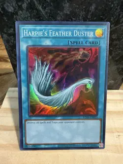 Harpie's Feather Duster EGS1-EN022 Egyptian God Deck 1st Edition - Image 1