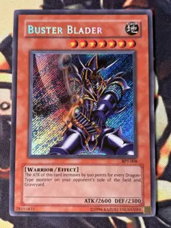 Yugioh: Buster Blader - BPT-008 - Secret Rare - Unlimited - LP - Image 1