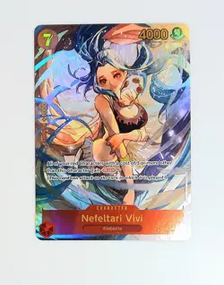 Nefeltari Vivi (118) OP04-118 Secret Rare Alt Art English One Piece CCG - Image 1
