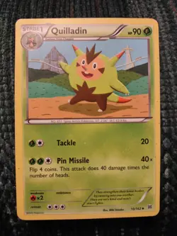 Quilladin #10/162 XY BREAKthrough Pokemon Uncommon Card - Image 1
