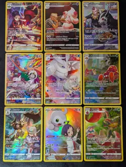 21 Trainer Gallery Pokemon Card LOT (21) All Full Art Ultra Rare Holo Cards NM - Image 3