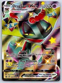 Dragapult VMAX - Shining Fates SWSH097 Premium Collection Promo Pokemon Card NM - Image 1