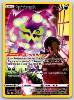 Spiritomb - Trainer Gallery Lost Origin TG09/TG30 Pokemon Card NM - Image 1