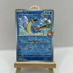 Pokemon Card Misty's Lapras Destined Rivals Reverse Holo 050/182 Near Mint - Image 1
