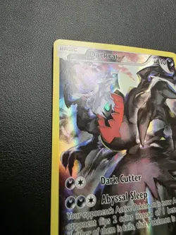 Pokemon Darkrai TCG XY Black Star Promos Holo Card XY114 - Image 2
