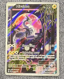 Miraidon 013 Black Star Promo Holo Scarlet & Violet Pokemon Trading Card - Image 1