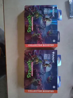 MTG Teenage Mutant Ninja Turtles Collector Booster 1 Booster 15 Cards NEW SEALED - Image 1