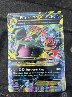 M Tyranitar EX 043/098 Jumbo Cards Holo - Image 1