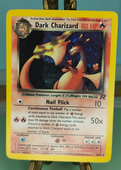 Dark Charizard Team Rocket Holo #4/82 Vintage Pokemon Card WOTC 2000 Card TCG - Image 4