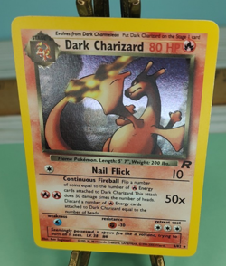 Dark Charizard Team Rocket Holo #4/82 Vintage Pokemon Card WOTC 2000 Card TCG - Image 5