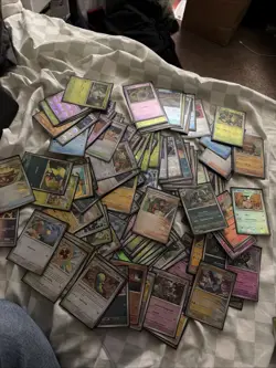 White Flare Black Bolt Prismatic Evolutions Pokeball Lot Of 143 Cards - Image 1