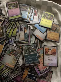 White Flare Black Bolt Prismatic Evolutions Pokeball Lot Of 143 Cards - Image 4