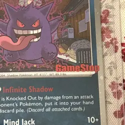 Pokemon Gengar GameStop Promo Card 050/088 Holo NM SEALED - Image 2