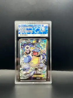 2016 Pokemon Blastoise EX XY122 Black Star Promo Ace 8 - Image 1